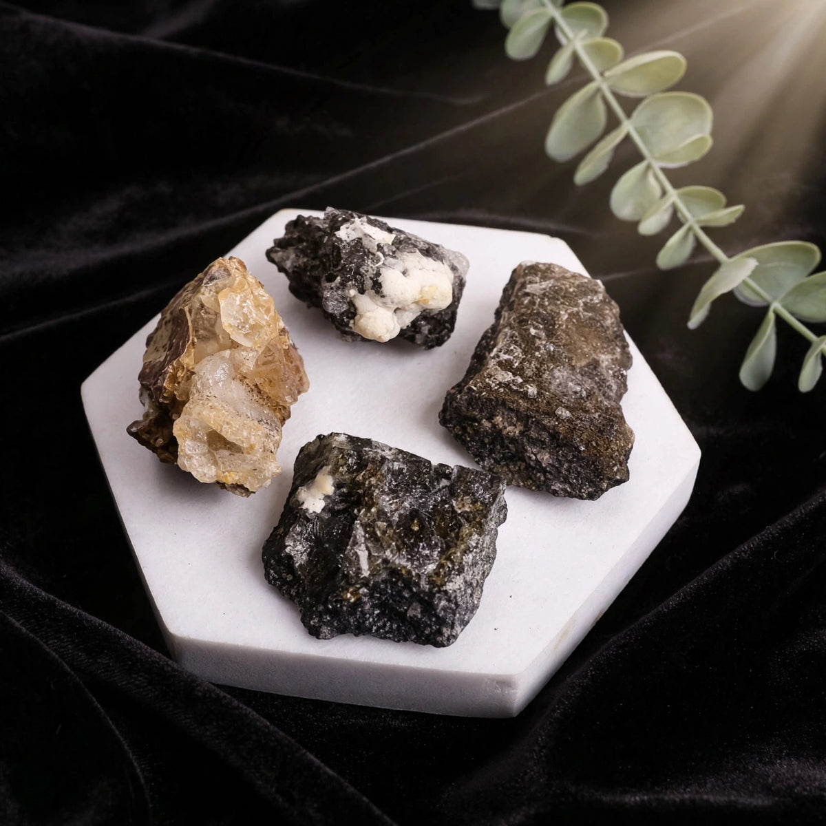 Kalavati Agate Premium Raw Hyalite Opal Stone