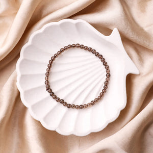 Kalavati Agate Authentic Smoky Quartz Crystal Bracelet