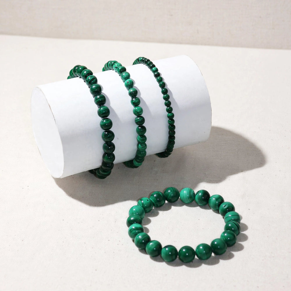 Kalavati Agate Authentic Malachite Healing Stone Bracelet