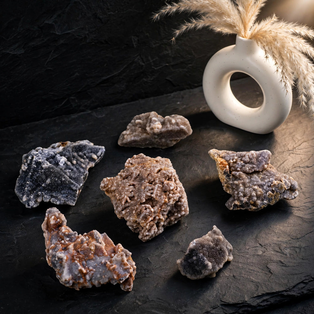 Kalavati Agate Premium Raw Sphalerite Stone