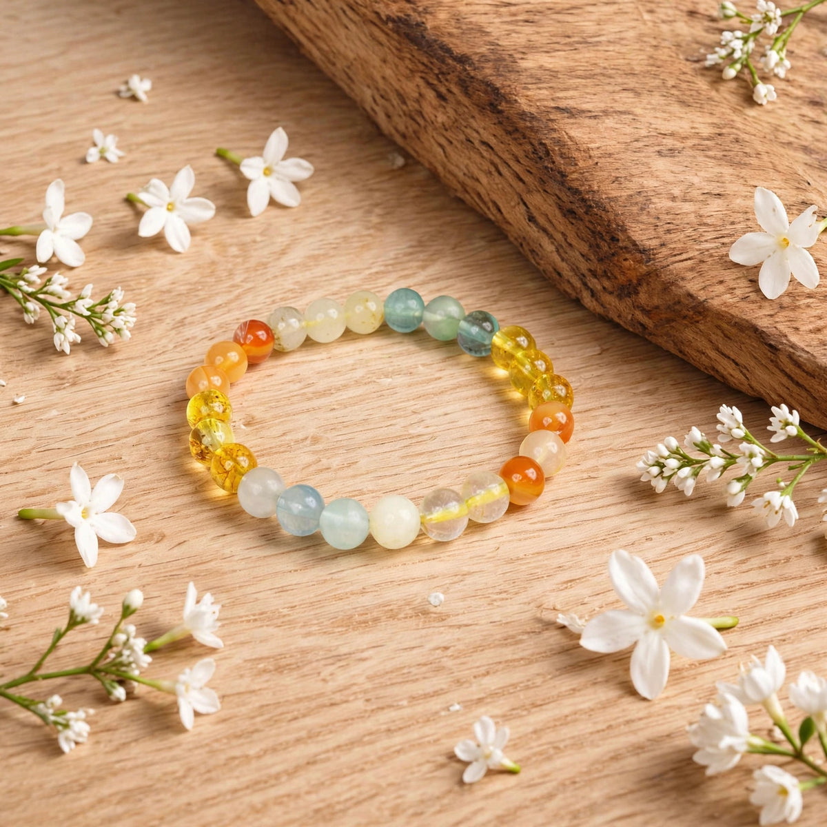Authentic Citrine Multi Gemstone Bracelet