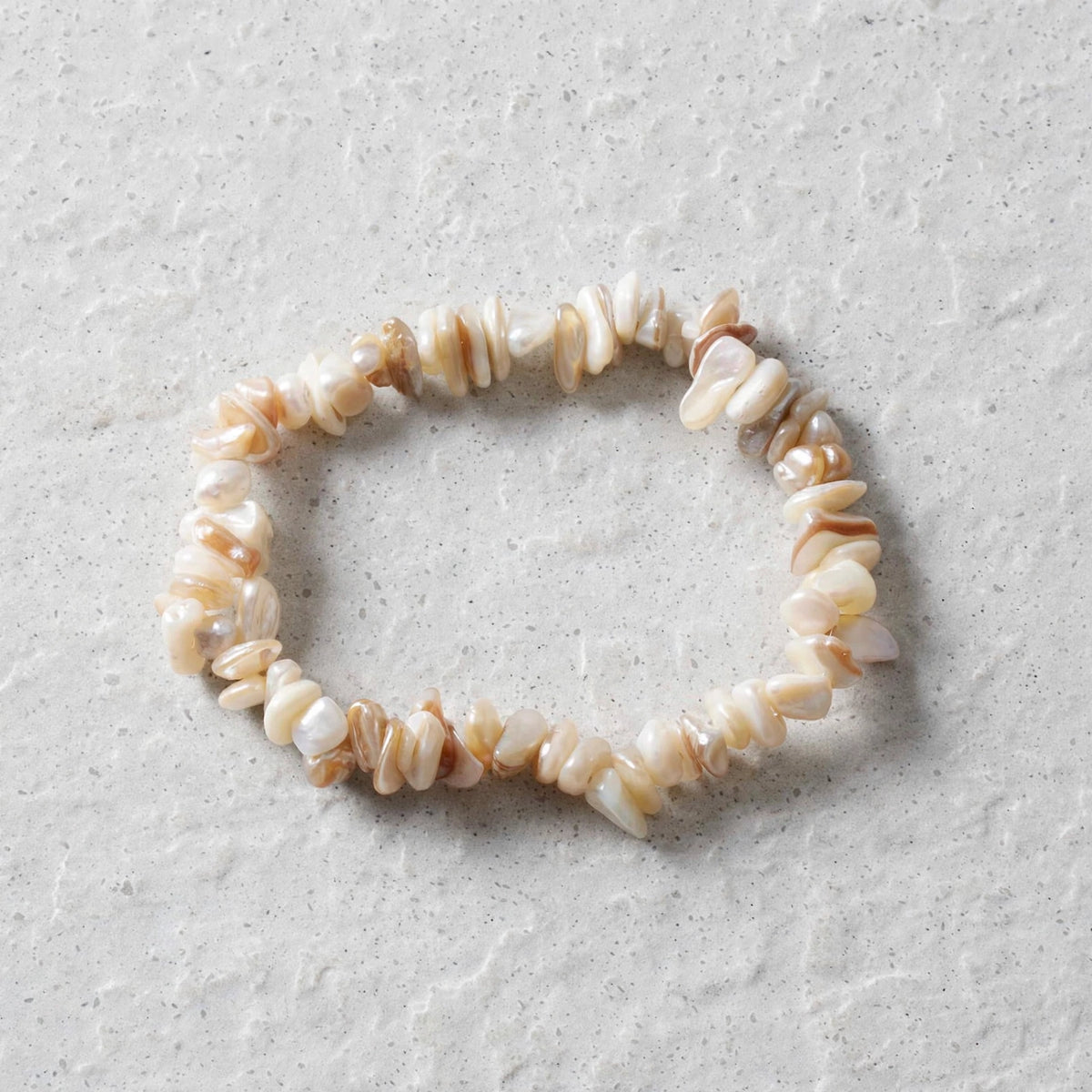 Natural Pearl Chipstone Bracelet