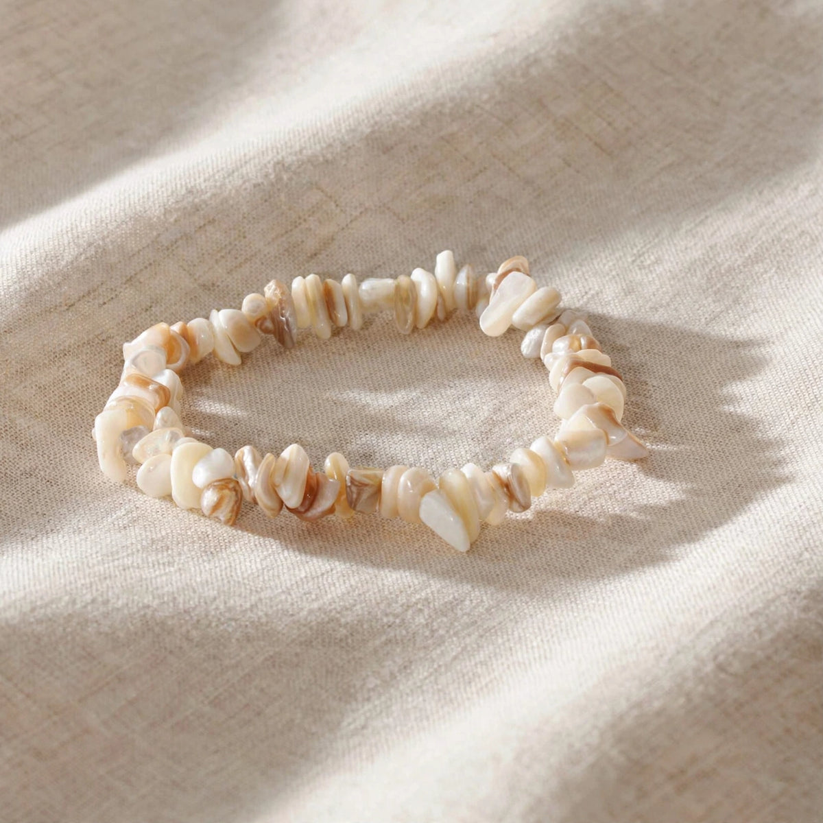 Natural Pearl Chipstone Bracelet