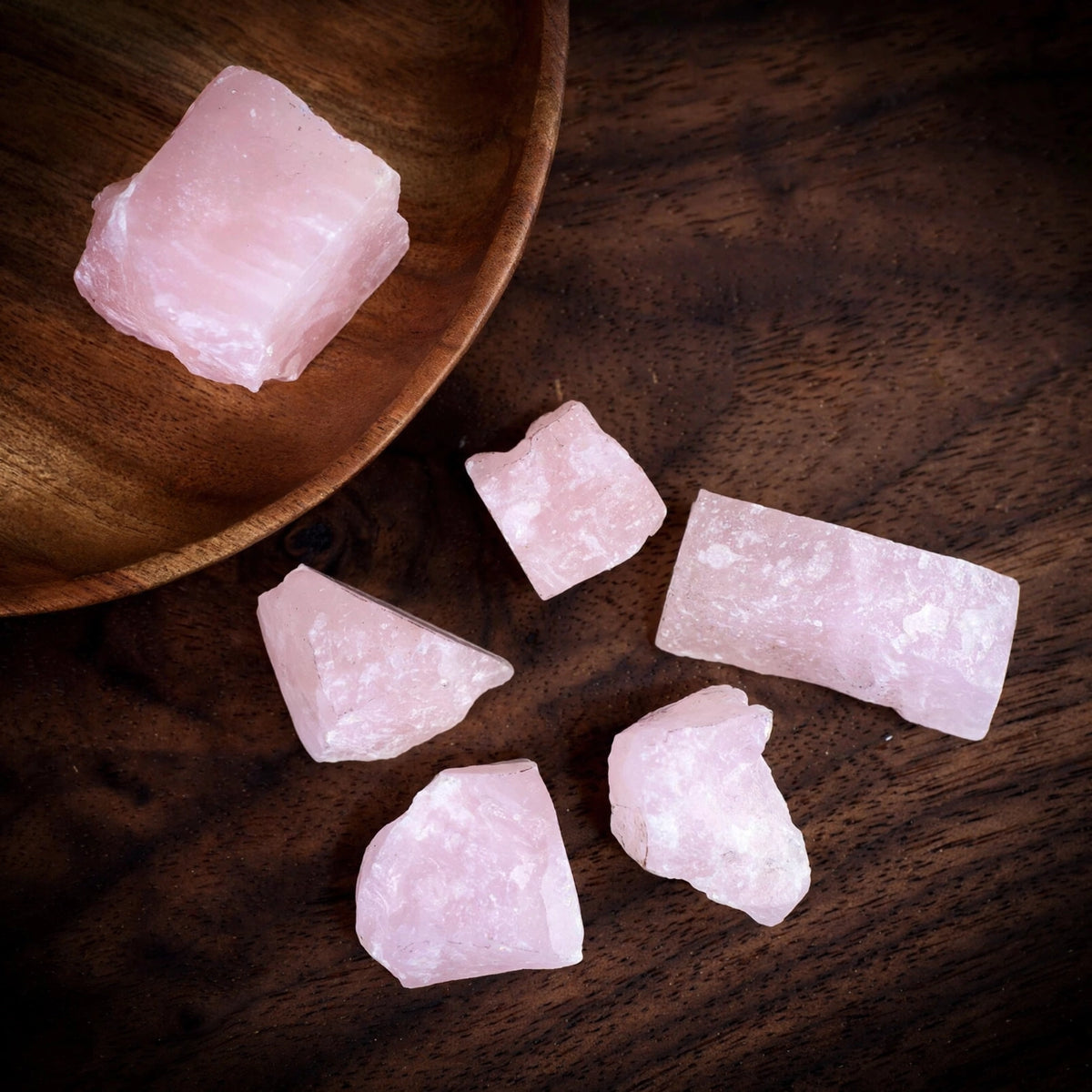 Kalavati Agate Premium Raw Pink Mangano Calcite Stone