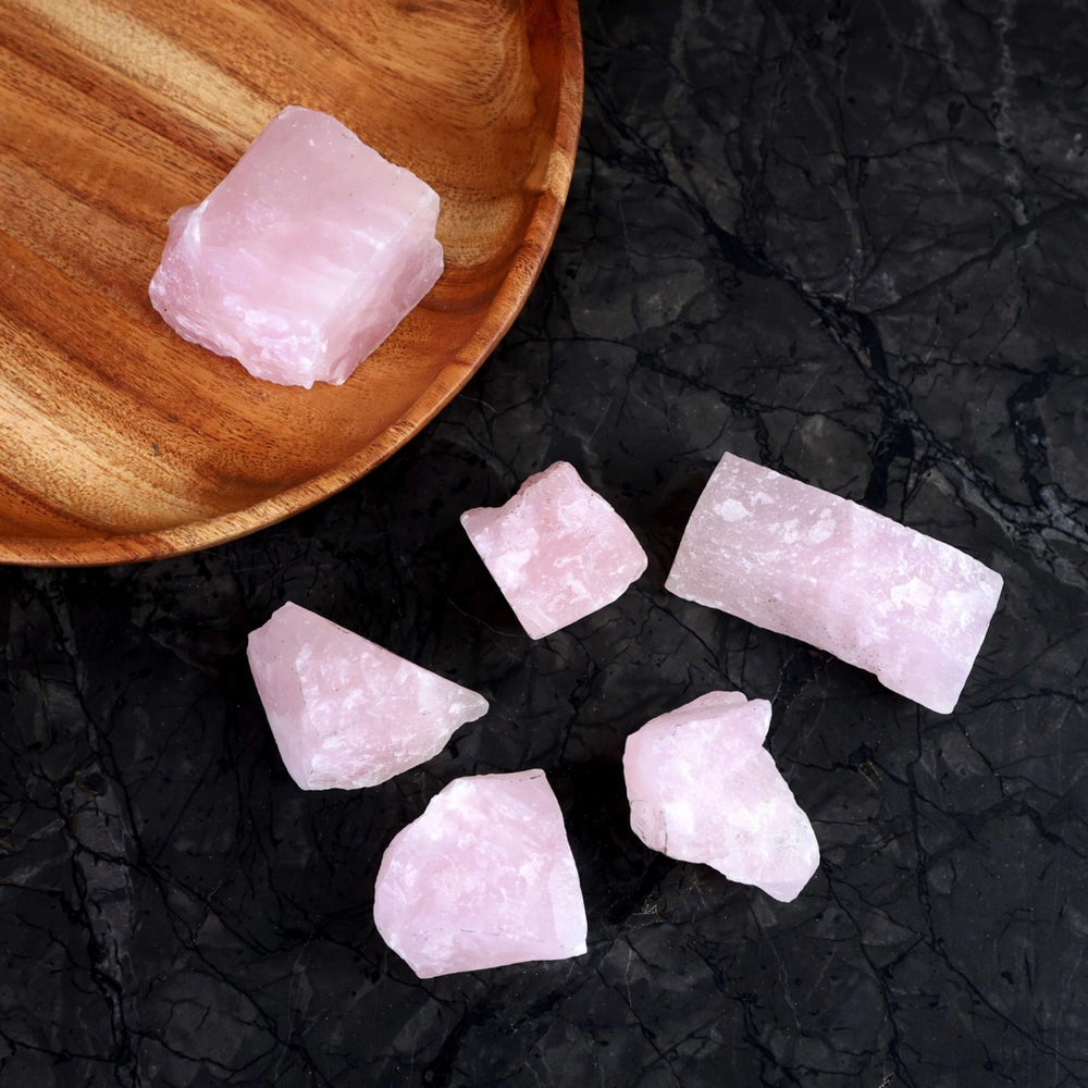 Kalavati Agate Premium Raw Pink Mangano Calcite Stone