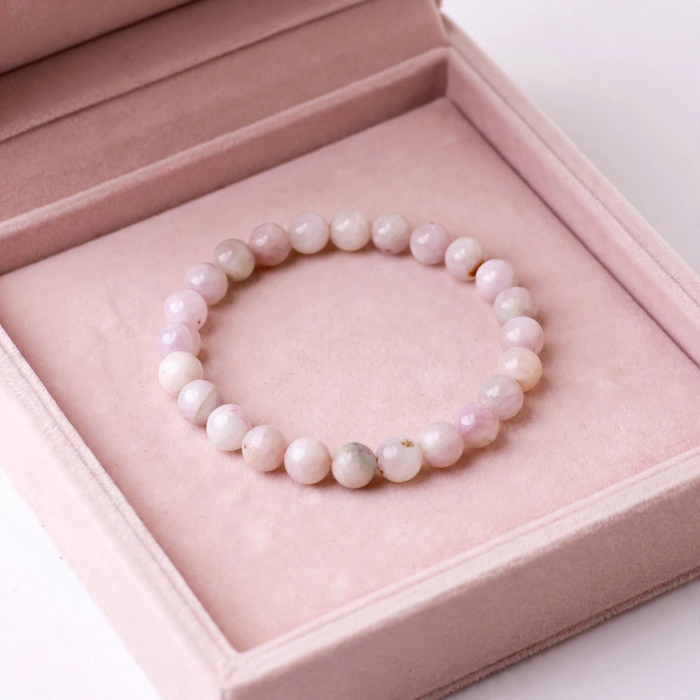 Natural Kunzite Crystal Bracelet
