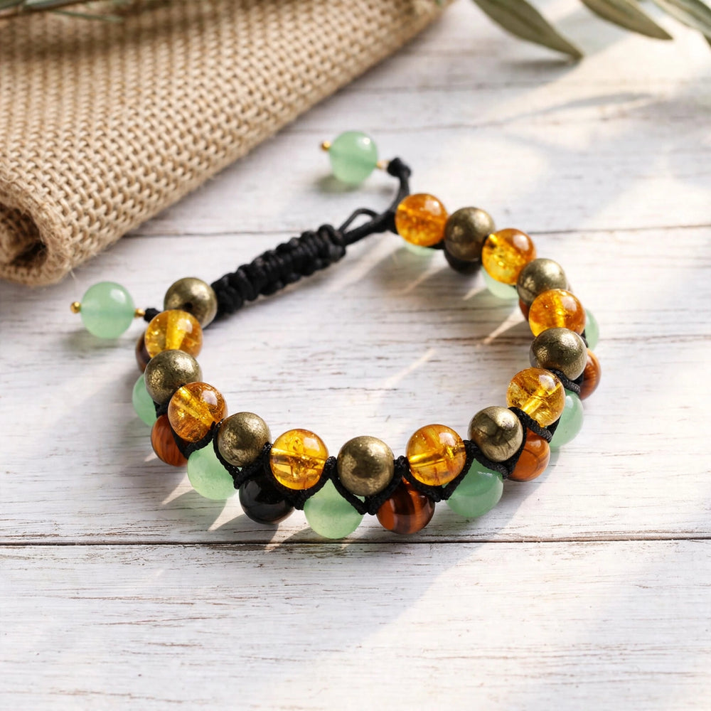 Kalavati Agate Triple Protection Wealth Bracelet
