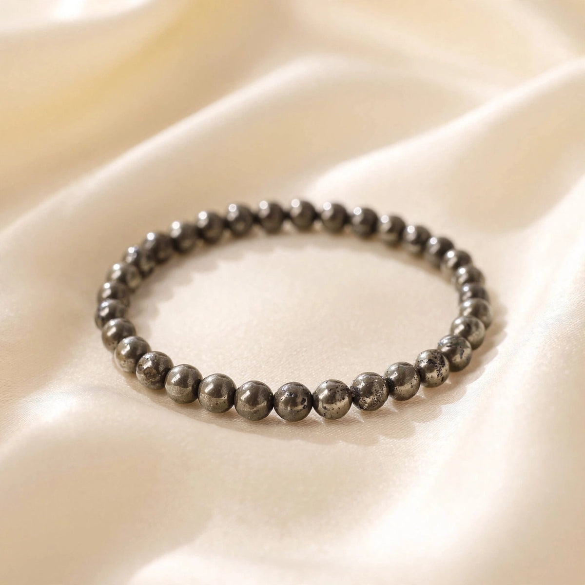 Kalavati Agate Authentic Pyrite Crystal Bracelet