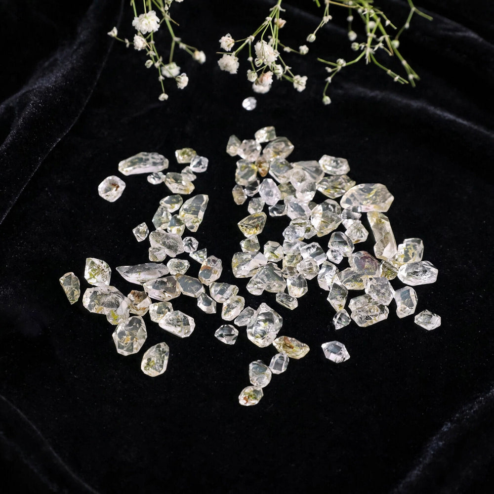 Kalavati Agate Premium Raw Petroleum Quartz Herkimer