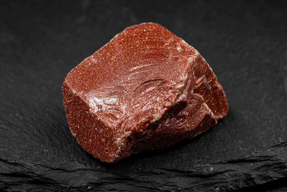 Kalavati Agate Premium Raw Brown Goldstone