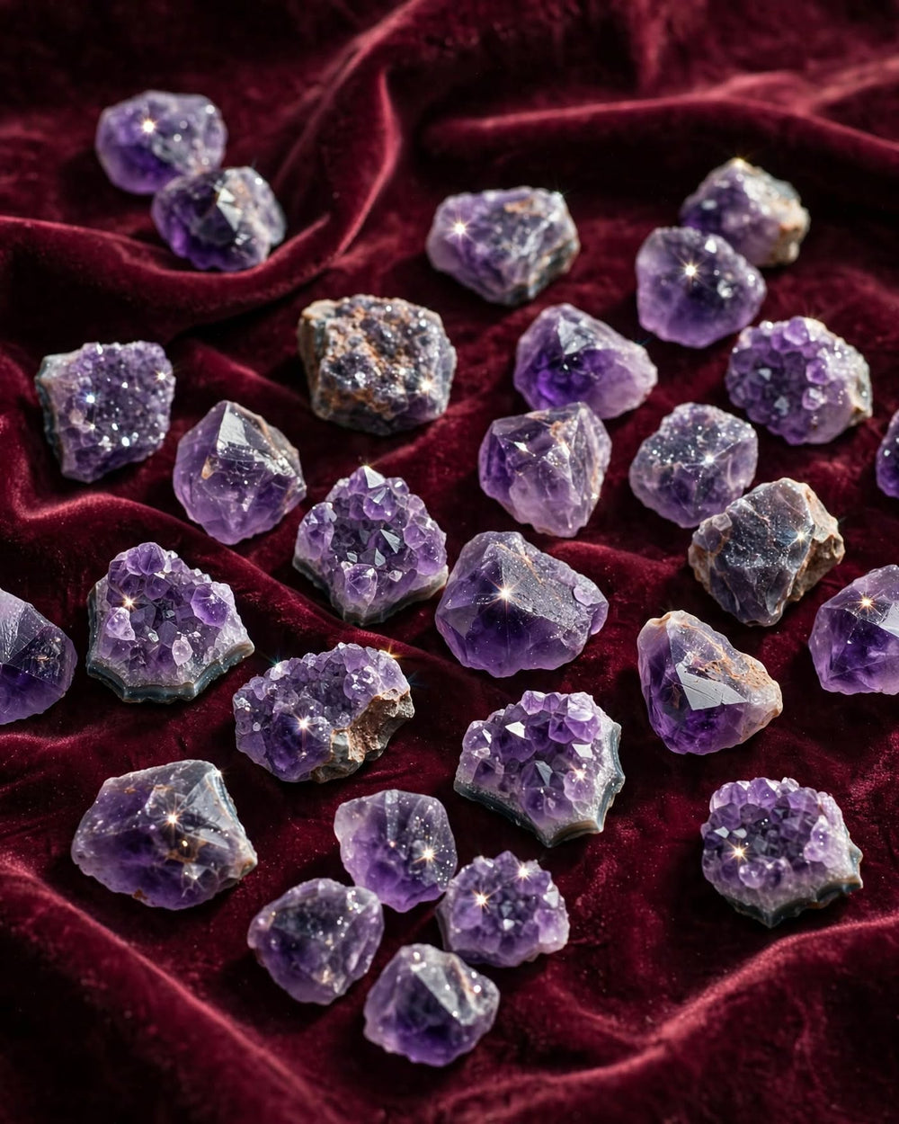 Kalavati Agate Purple Amethyst Natural Crystal
