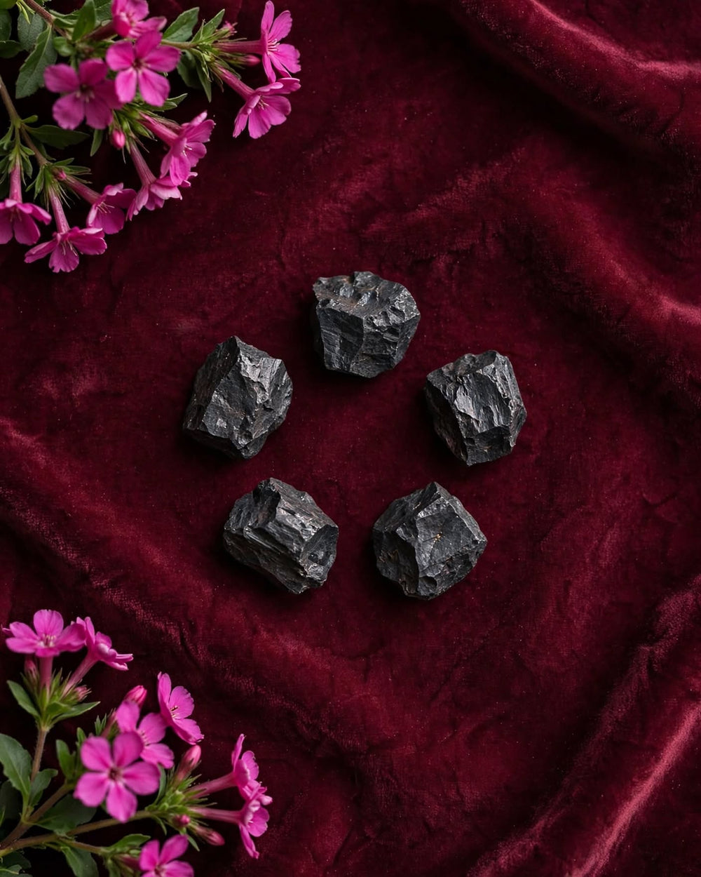Black Shungite Crystal