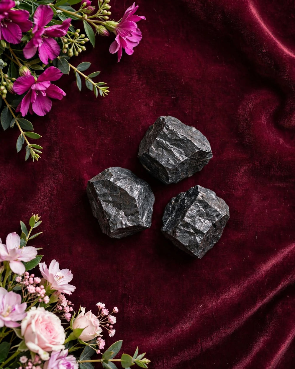 Black Shungite Crystal