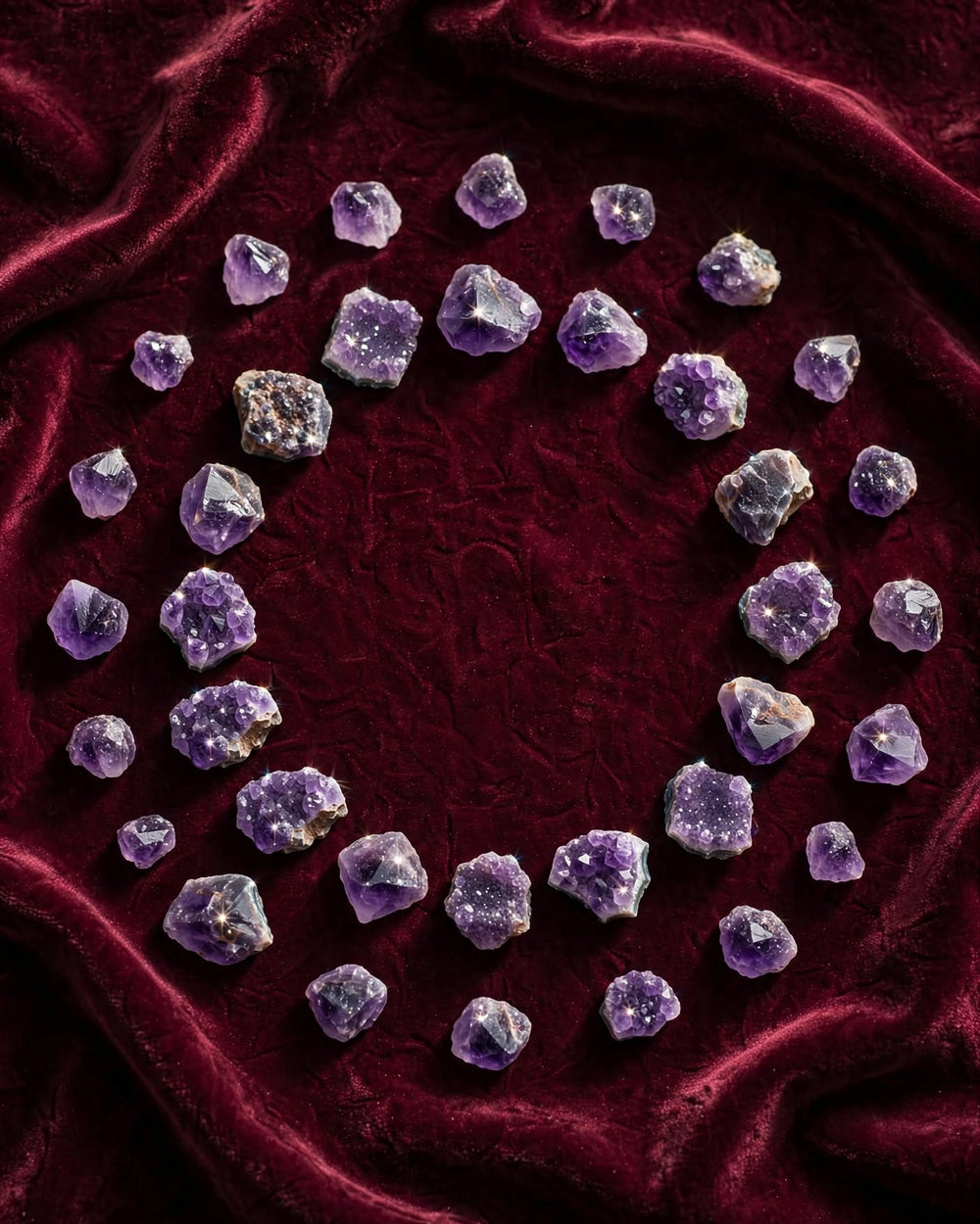 Kalavati Agate Purple Amethyst Natural Crystal