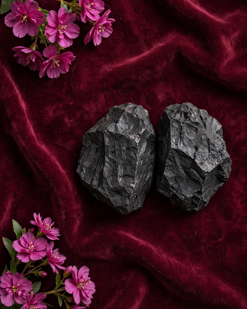 Black Shungite Crystal