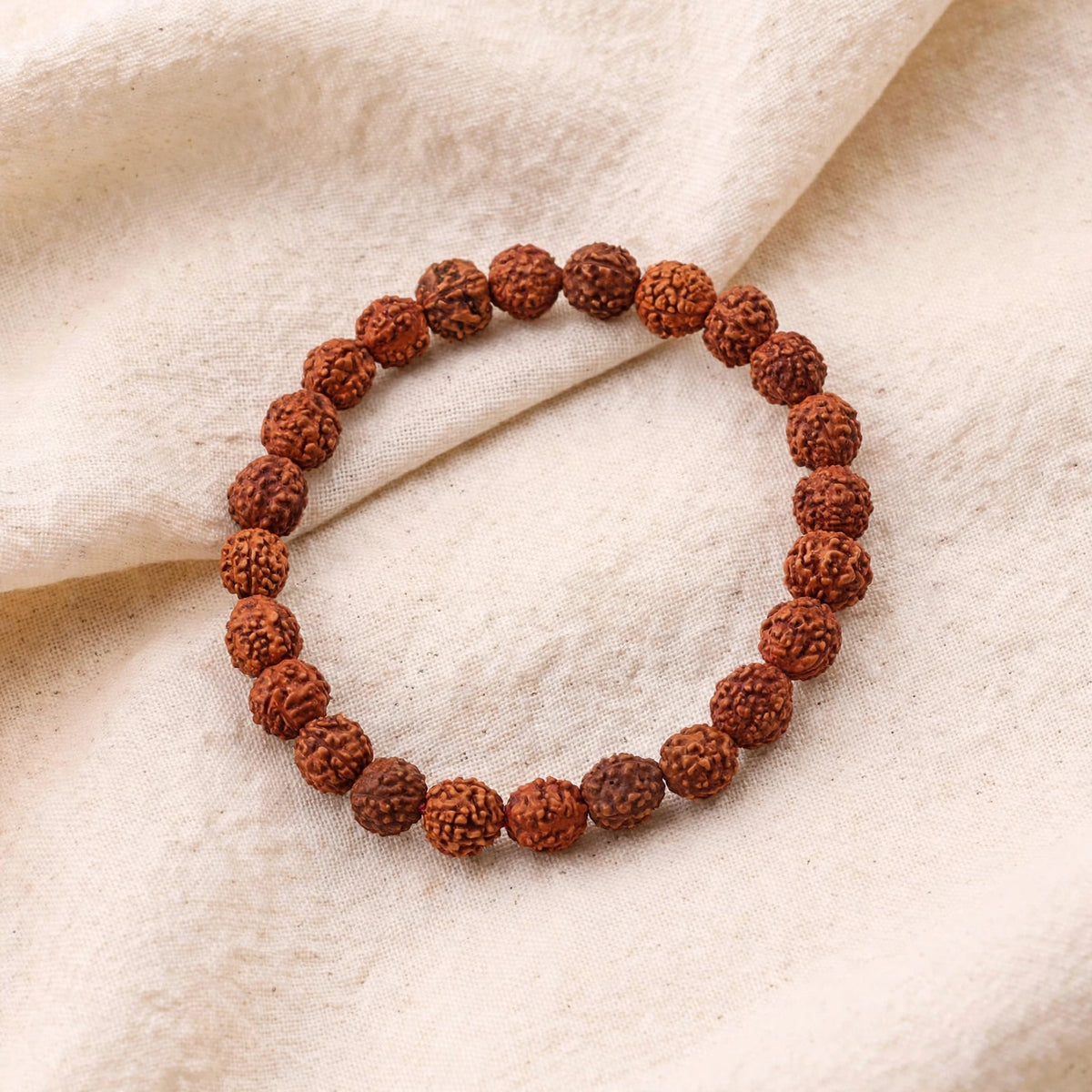 Kalavati Agate Natural Rudraksha Spiritual Bracelet