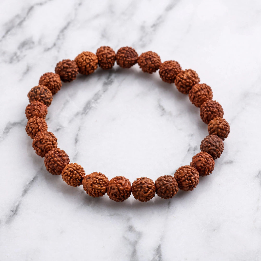 Kalavati Agate Natural Rudraksha Spiritual Bracelet