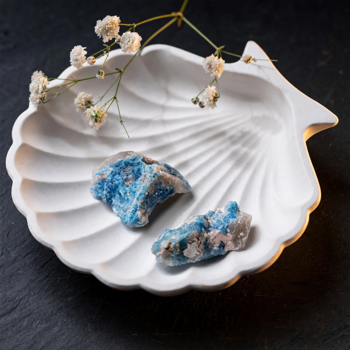 Kalavati Agate Premium Raw Euclase Stone
