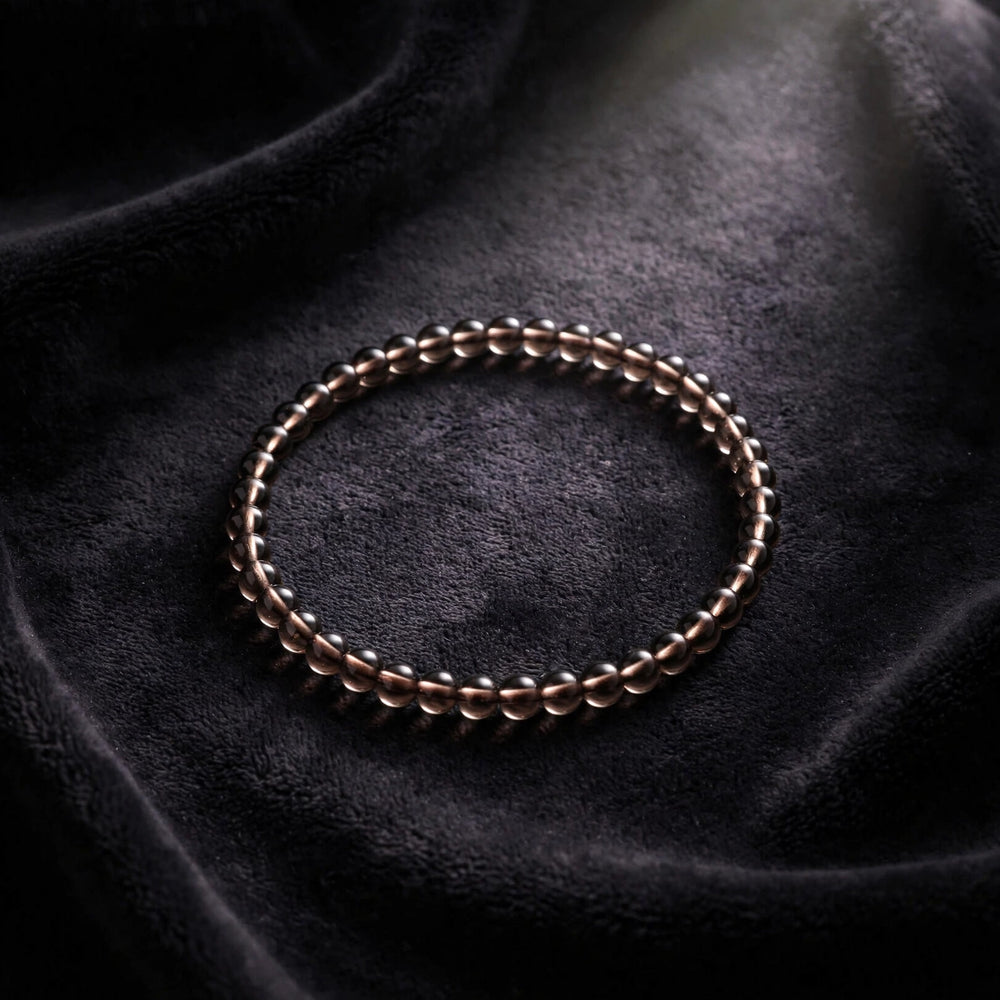 Kalavati Agate Authentic Smoky Quartz Crystal Bracelet