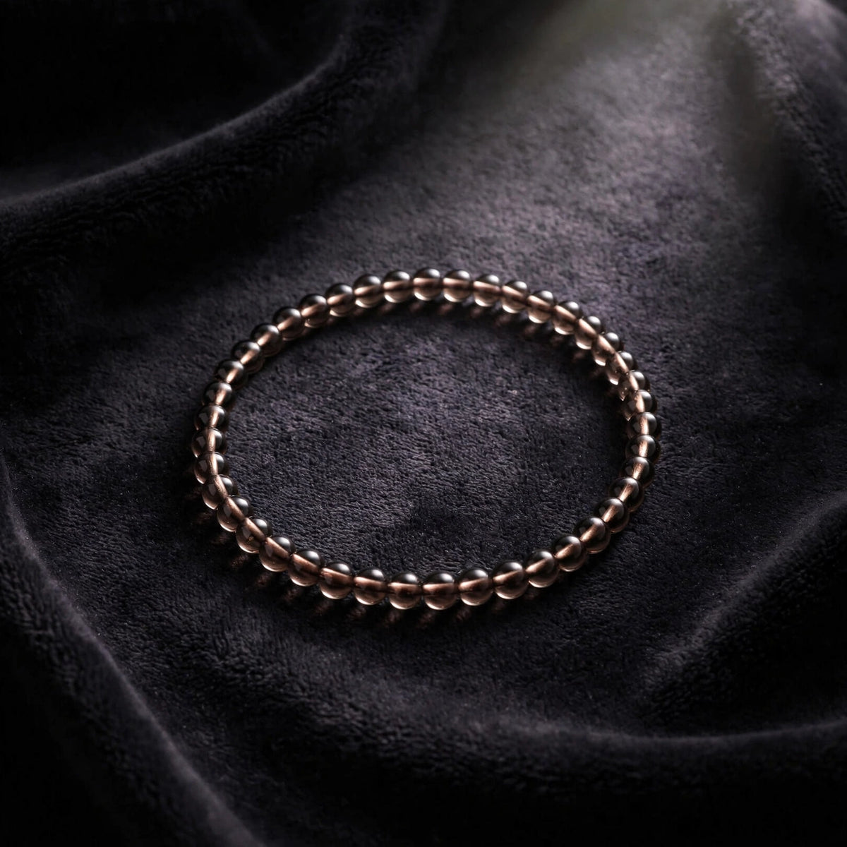 Kalavati Agate Authentic Smoky Quartz Crystal Bracelet