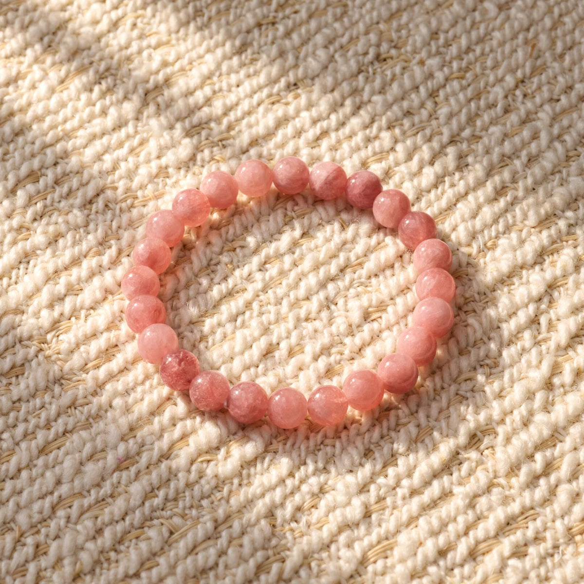 Divine Pink Quartz Energy Bracelet