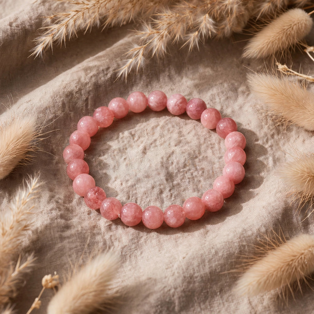 Divine Pink Quartz Energy Bracelet