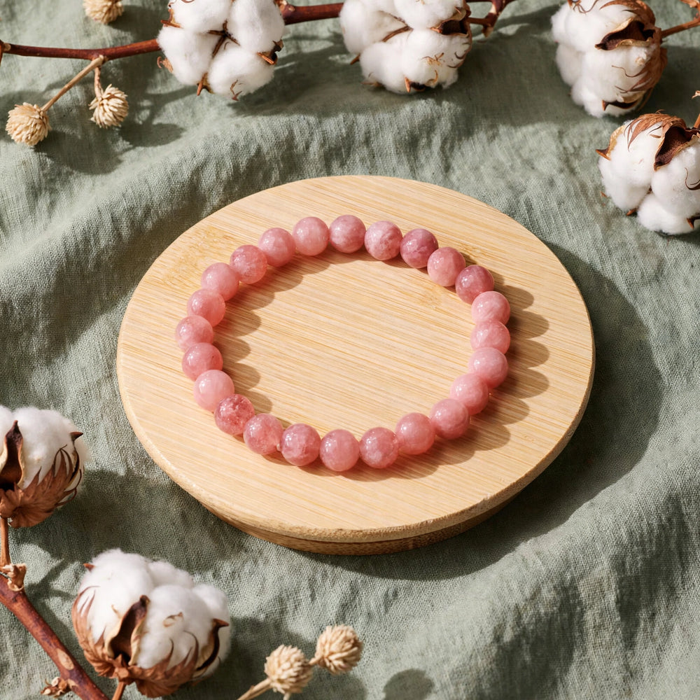 Divine Pink Quartz Energy Bracelet