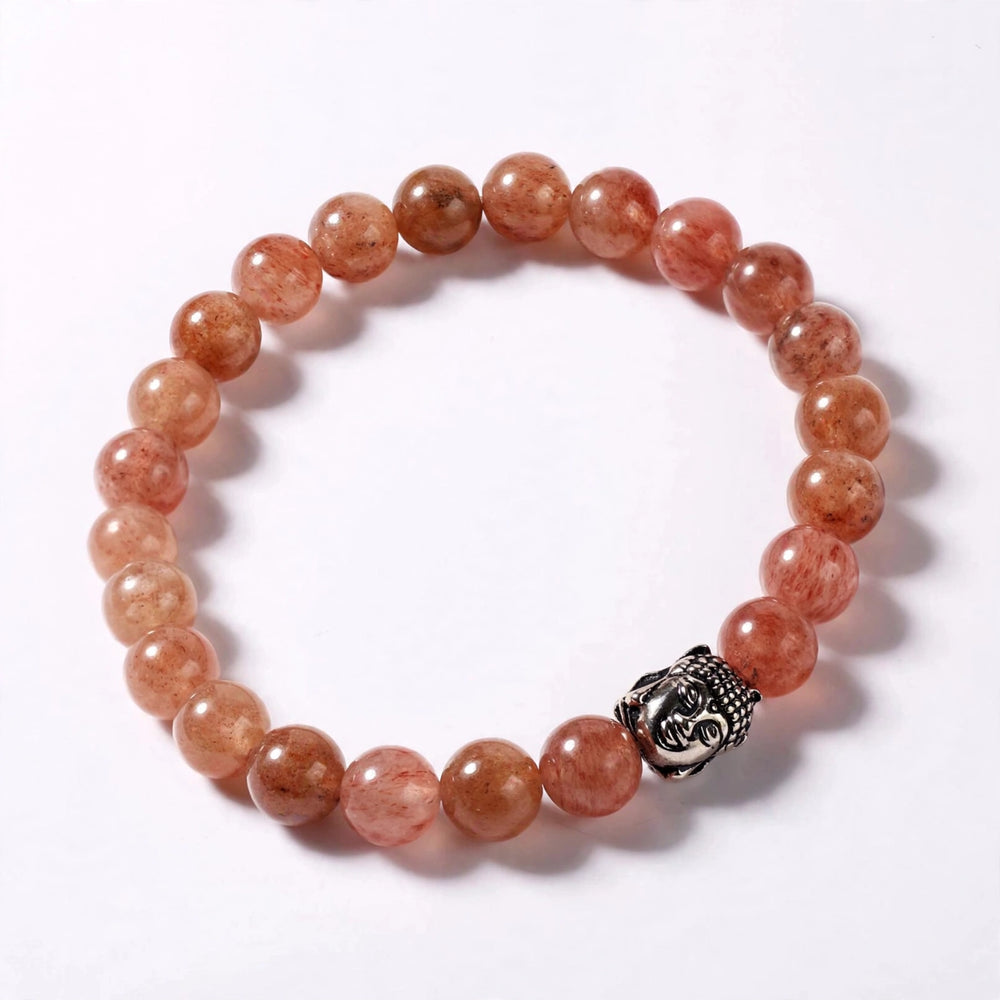 Divine Sunstone Buddha Energy Bracelet