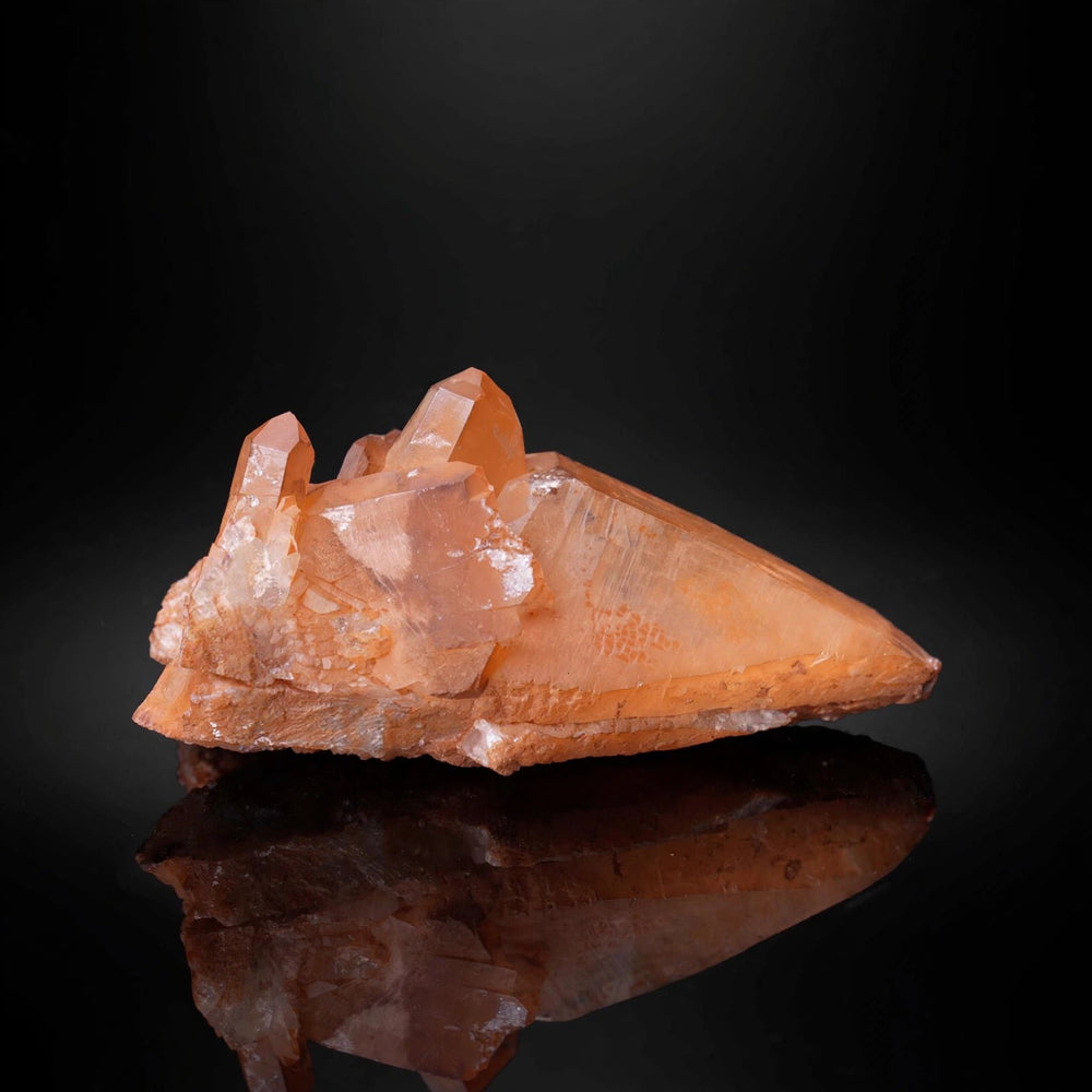 Kalavati Agate Premium Tangerine Quartz Crystal Cluster