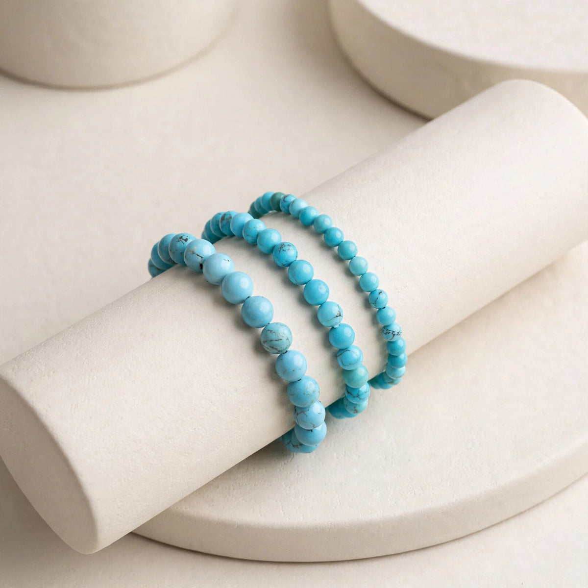 Natural Turquoise Firoza Gemstone Bracelet