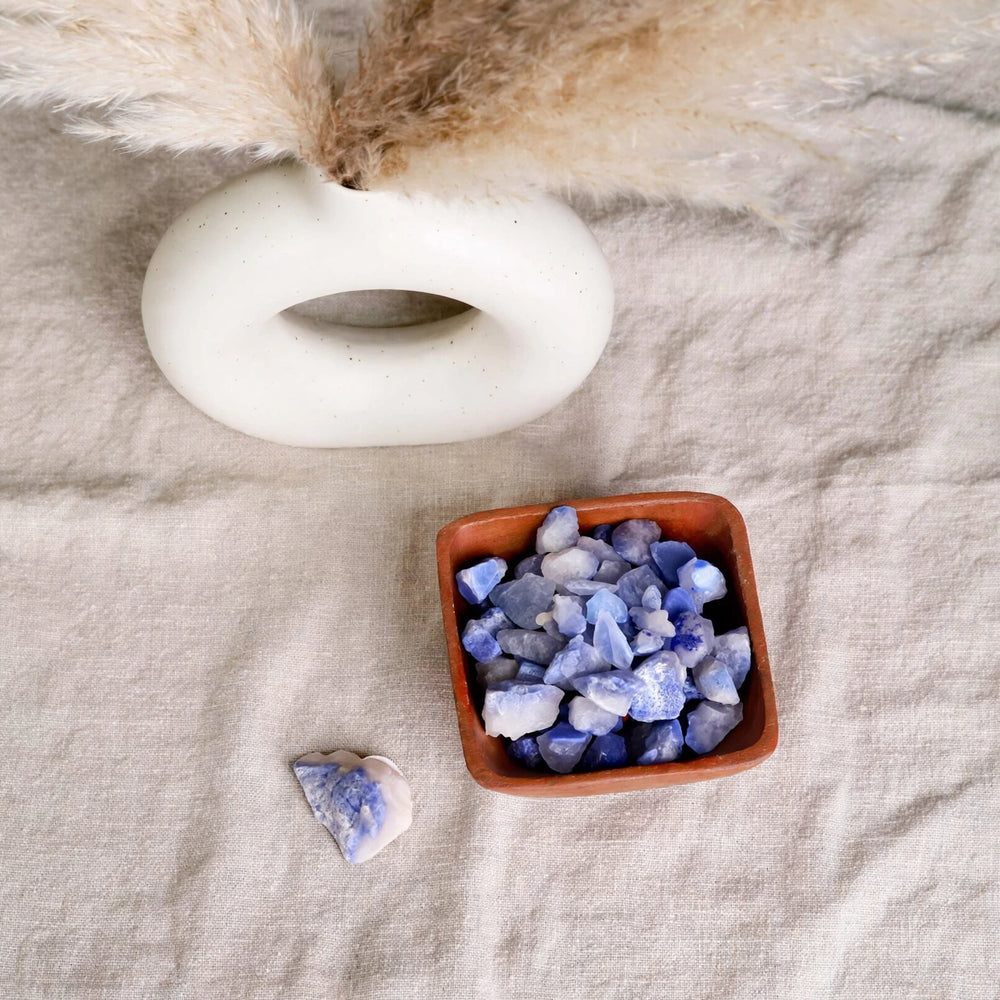 Kalavati Agate Premium Raw Dumortierite Stone